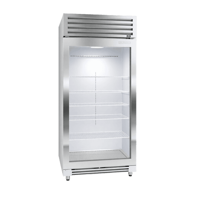 Stainless steel commercial upright refrigerator cabinet
